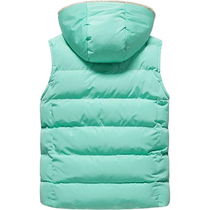 Nuevo 2025 calidad Premium al por mayor precio bajo Venta caliente abrigos de invierno para hombres invierno sin mangas burbuja abrigos chaqueta - Product Image 2