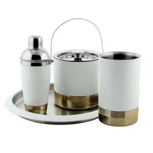 Outils les plus vendus Seau à glace Shaker à cocktail Ensemble de vin Kit de barman Accessoires de bar en acier inoxydable - Product Image 1