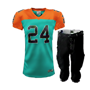 Uniforme de Fútbol Americano Profesional Personalizado para Adultos, Jersey de Poliéster de 260 g/m², Transpirable y de Secado Rápido - Product Image 5