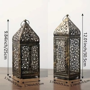 Decoración de Lámpara Metálica Premium que Resiste el Tiempo, Preserva los Recuerdos de las Celebraciones del Ramadán a Través de Generaciones - Product Image 6