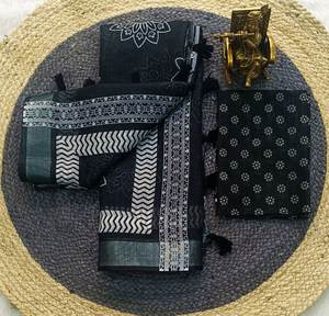 Elegante suave Georgette Saree indio étnico boda y fiesta con amplia gama de diseños lámina impresa-diseño elegante - Product Image 4