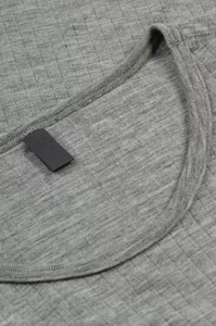 Camiseta sin Mangas de Lana Merino de Peso Medio para Hombre, Camiseta sin Mangas de Punto Informal para Hombre, Chaleco Ajustado de Color Sólido para Gimnasio y Fitness - Product Image 5