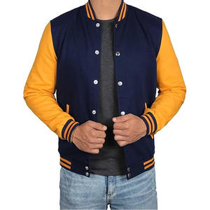 Fashion Varsity Jacket Causal Slim Fit Bomber Baseball Jackets Letterman Wool Varsity Jacket for Men uploaded by <b>Dress</b> Sports - Product Image 4