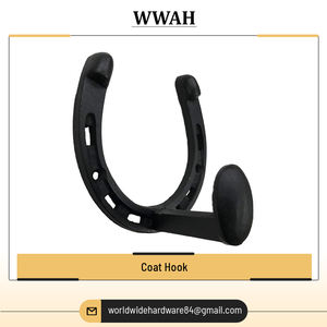 Best Quality Latest Arrival <b>Black</b> Brass Wall <b>Hook</b> Stylish Design Bulk Supply Key, Bag <b>Hook</b>, <b>Coat</b> <b>Hook</b> From Indian Supplier - Product Image 2