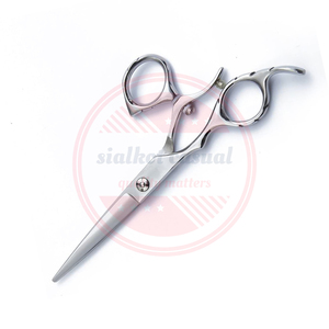Mango giratorio para corte de pelo de peluquero profesional, tijeras de hoja de afeitar, mango giratorio personalizado de alta calidad - Product Image 6