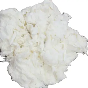 High Quality Bleached Cotton Comber Noils Waste Cotton Manufacturer Price - Whatsapp: +84985328680 - Amy