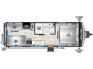Nouveau 2025 East To West Silver L-a-k-e 2300RD Camping-car, Motorhomes, Véhicules de Loisirs - Product Image 6