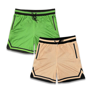 Pantalones cortos de malla de sublimación de baloncesto con bordado personalizado para hombre, pantalones cortos de entrenamiento para correr de secado rápido para hombre - Product Image 5