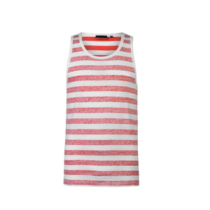 Custom Sublimation Full Printed Quick Dry Breathable Seamless Casual Cotton Bamboo Fiber <b>Men</b> Women Gym Tank Tops Sport <b>Singlet</b> - Product Image 5