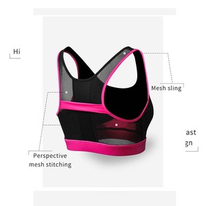 Fabrication professionnelle Designer Logo personnalisé Fitness femmes Sport soutien-gorge nouveau Design à la mode femmes Sport soutien-gorge - Product Image 2