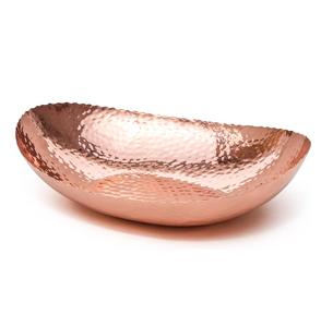 Bol en métal martelé du meilleur fabricant Technique polie moderne pour la pièce maîtresse de fruits de comptoir de cuisine - Product Image 1