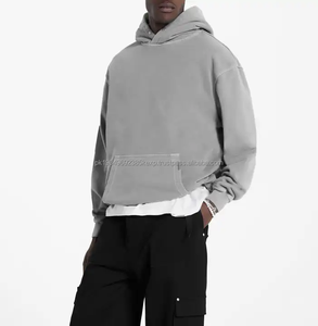 Sudadera con Capucha Personalizada de Lujo para Hombre, Estilo Urbano, 400-500 g/m², Sudadera Gruesa con Capucha para Hombre - Product Image 1