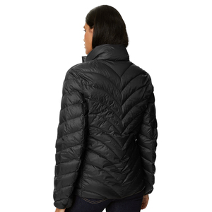 OEM ODM Solid Black Color Women Puffer Jacket Breathable Winter Bubble Jacket Polyester Lining Cotton Filling Padded Jacket - Product Image 2