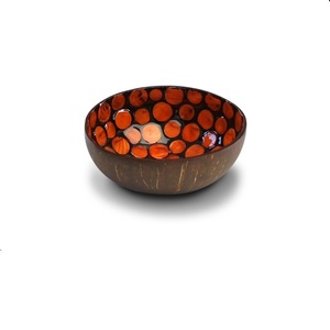 Cuenco para servir ensalada de frutas de madera tallada Recipiente de mango para catering Cuencos para servir caseros hechos a mano - Product Image 2