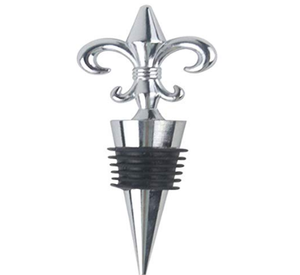 Venta al por mayor precio de fábrica plata acabado Metal vino tapones colección Vasos Accesorios botella tapón ahorrador sellador - Product Image 6