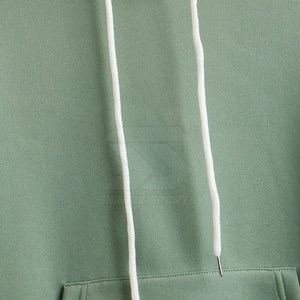 Vente en gros de pulls à capuche 100% coton pour hommes, vêtements de rue décontractés à motif solide avec col à capuche, mode hivernale - Product Image 3