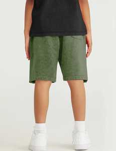 Pantalones Cortos Cargo de Felpa de Algodón de Lujo para Hombre, Lavado Ácido, Vintage, Unisex, Holgados, Pantalones Cortos de Verano de 260 g/m², Personalizados al por Mayor - Product Image 6