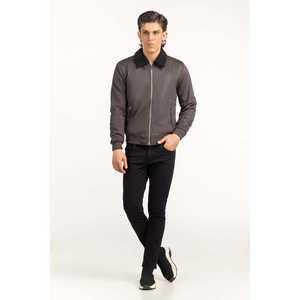 เสื้อแจ็คเก็ตแบบสวมใส่ได้สองด้าน สไตล์วินเทจลำลองสำหรับฤดูใบไม้ร่วง ผลิตจากโพลีเอสเตอร์ รุ่น MN-JKT-WS24-025 ขนาด XS ถึง XL กันน้ำ รับผลิตแบบ ODM - Product Image 4