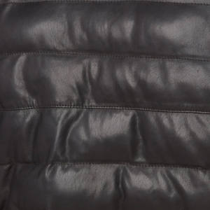 With Side Pocket Black Color Full Zipper Style Design Premium Quality Hand Made <b>Puffer</b> <b>Jacket</b> For Men Wear - Product Image 5