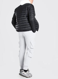 Veste d'hiver pour homme, coupe bomber, grande taille 5XL, personnalisable avec logo du fabricant, en toile imperméable, à capuche, couleur unie, avec 2 poches. - Product Image 2