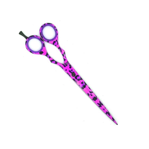 Tijeras de corte de pelo de peluquero de alta calidad recubiertas de papel personalizadas 5,5 con reposapiés ajustable tijeras de peluquero de acero inoxidable - Product Image 4