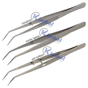 Pinzas quirúrgicas Kocher de 1x2 dientes, fuente de alimentación Manual de acero inoxidable de alta calidad, juego de instrumentos de pinzas para uso quirúrgico Dental - Product Image 5