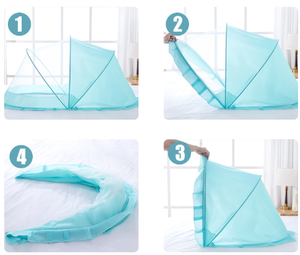 Mosquitera plegable para cama de bebé, mosquitera para camas de tamaño king - Product Image 6