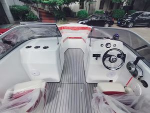 NOUVEAU Bateau de plaisance à moteur hors-bord en fibre de verre EU FLIT-620 avec moteur hors-bord 150 CV à vendre - Product Image 3