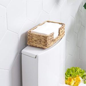Eco Friendly Natural Water Hyacinth <b>Tissue</b> case for Table Handmade Napkin Basket <b>Holder</b> <b>Kitchen</b> Decoration - Product Image 4