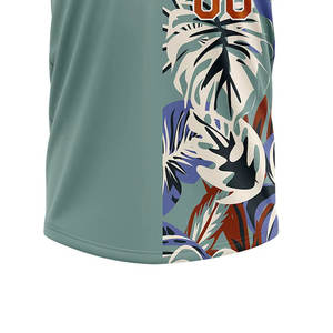Ropa de Entrenamiento Ligera y Transpirable al por Mayor, Jersey de Softbol para Hombre con Cuello en V, Diseño Personalizado, Secado Rápido - Product Image 4