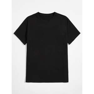T-shirt personnalisé à manches courtes, couleur sur mesure, soldes d'été, coupe oversize, 100 % polyester tricoté, formel, écologique, pour garçons - Product Image 2