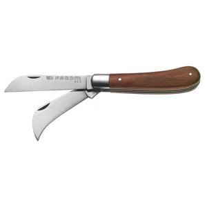 Cuchillo de doble hoja Facom Electricians con mango de madera - Product Image 1