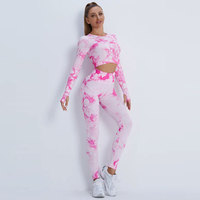 Nouvelle Collection 2025 – Tenue de Sport et Fitness Grande Taille 22 Couleurs – Ensemble 2 Pièces Sans Couture pour Yoga et Entraînement – Modèle Frontal