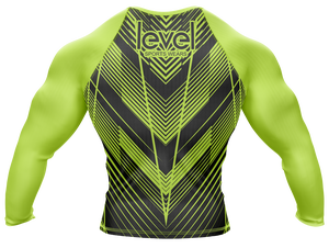 Rashguard en nylon léger pour hommes manches longues extensibles vêtements de sport de performance vêtements de sport respirants disponibles au Pakistan - Product Image 2