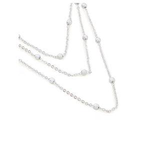 Nouveaux colliers à pendentif en argent superposés, à plusieurs couches, tendance - Product Image 4