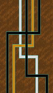 Alfombras Turcas Modernas de Polipropileno Tejidas a Máquina, de Alta Calidad, Resistentes a las Manchas, de Pelo Alto, Abstractas, Medianas - Product Image 4