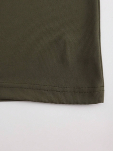 Polo de Alta Calidad con Logotipo Personalizado, Cierre de Cremallera 1/4, Sublimación, 180 Gsm, Algodón, Ropa de Golf, Polo con Cuello para Hombre - Product Image 3