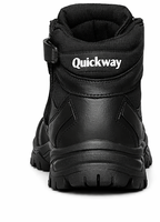 Bottes de randonnée hautes à lacets pour hommes QUICK WAY INDUSTRIES, légères, pour le trekking, le camping, tactiques, résistantes à l'usure