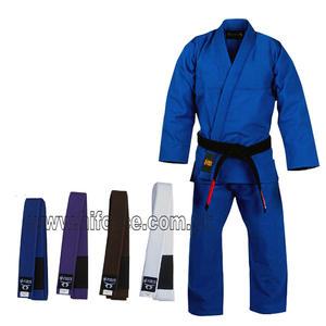 Venta al por mayor logotipo personalizado uniforme Bjj Jiu Jitsu Kimono Bjj Gi para entrenamiento competición Judo artes marciales - Product Image 2