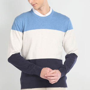 Bonne vente Chandails pour hommes avec logo brodé personnalisé à bas quantité minimale de commande Chandails imprimés très demandés pour hommes - Product Image 3