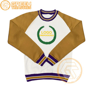 Sudadera bordada de lana de algodón Omega personalizada Fraternidad de alta calidad griega Psi hombres sudaderas transpirables Sorority - Product Image 5