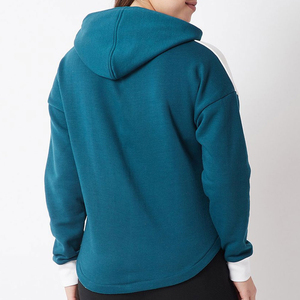 Sweat-shirts à capuche en polaire pour femmes, style streetwear Y2K, logo sur le devant, 100% polyester, respirant, anti-boulochage, couleurs personnalisées, service OEM - Product Image 5