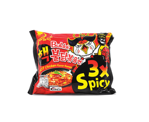 กล่องใส่อาหาร Buldak 3 x เผ็ด5x140กรัม - Product Image 3