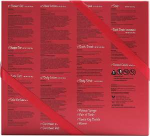 Imprimé beauté soins de la peau calendrier de l'avent ensembles de bain pour femmes cadeau Lotion pour les mains 24 jours tiroir carton boîte d'emballage de noël - Product Image 6