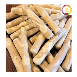 ไม้กาแฟสำหรับสุนัขเคี้ยวไม้ของเล่นสัตว์เลี้ยงทำจากไม้ธรรมชาติทนทานเป็นมิตรต่อสิ่งแวดล้อมสำหรับสุขภาพฟันที่แข็งแรงขนาดตามสั่ง - Product Image 5