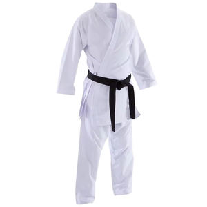 ชุดคาราเต้ผ้าฝ้ายคุณภาพสูงแบบยูนิเซ็กซ์ รับสกรีนโลโก้ ขายส่งชุดศิลปะการต่อสู้ ชุดเทควันโดสำหรับผู้ชายและผู้หญิง - Product Image 2
