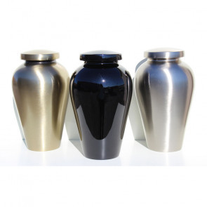 Wholesale American Style <b>Large</b> Metal Cremation <b>Urn</b> for Adult Ashes Brass Polish Funeral Burial <b>Urn</b> for Humans - Product Image 3