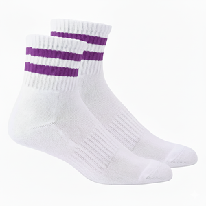 Personalizable medio Terry Casual 100% algodón tenis cuarto calcetines para hombres verano antideslizante deporte tobillo con logotipo OEM - Product Image 4