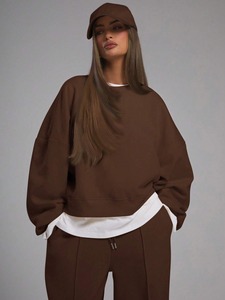 Conjunto de chándal de peso pesado Premium Hombres y mujeres Sudadera con capucha y pantalones de chándal Traje de dos piezas Proveedor al por mayor - Product Image 4