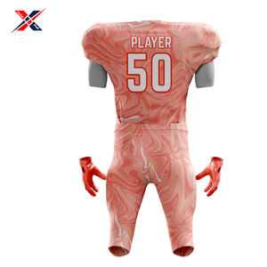 2025 nouveauté plus haute qualité Top vente personnalisé adulte Football américain uniforme faire votre propre 100% Polyester séchage rapide - Product Image 6
